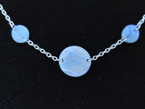 Duchess Faux Stone Aquamarine Necklace