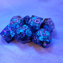 Load image into Gallery viewer, The Necromancer&#39;s Return Chunky 7 Dice Set
