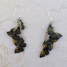 Load image into Gallery viewer, Group of Monarchs Butterfly Earrings

