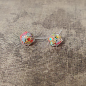Custom Dice Studs - Full 7 Sets