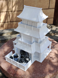 Samurai Dice Box and Tower Set by Mythic Roll